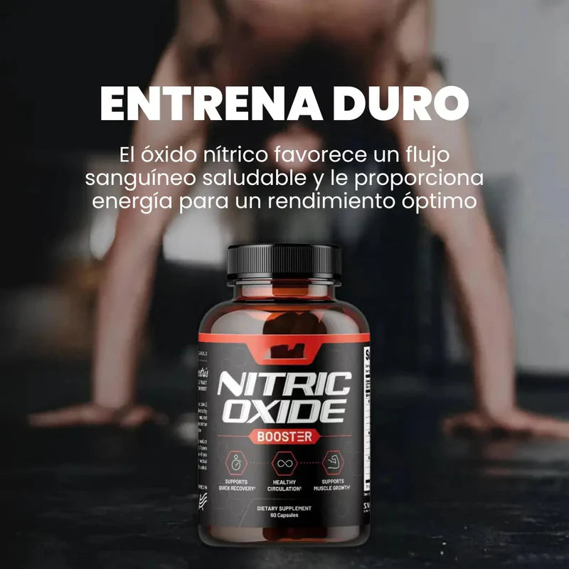 🔥NITRIC OXIDE – EXPLOSIÓN DE ENERGÍA, FUERZA Y RESISTENCIA MÁXIMA 🚀💪🔥