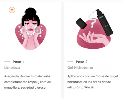SkinDion™ Dispositivo de Rejuvenecimiento Facial y Lifting Anti Papadas