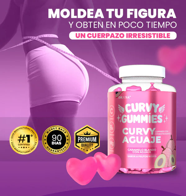 Curvy Gummies® Aguaje - Moldea tu figura