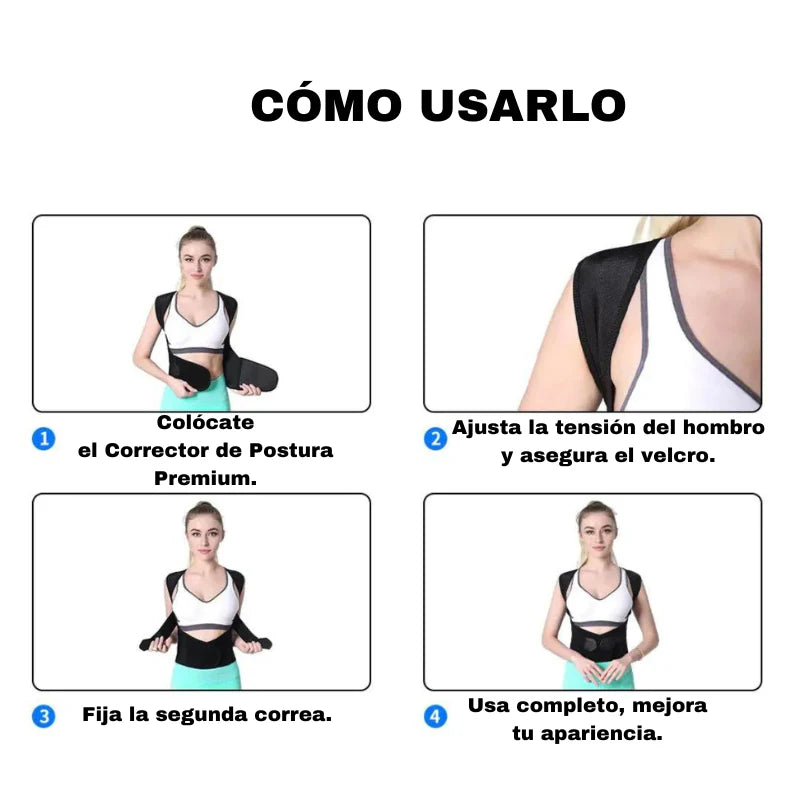 Corrector de Postura Premium - Envío Gratis