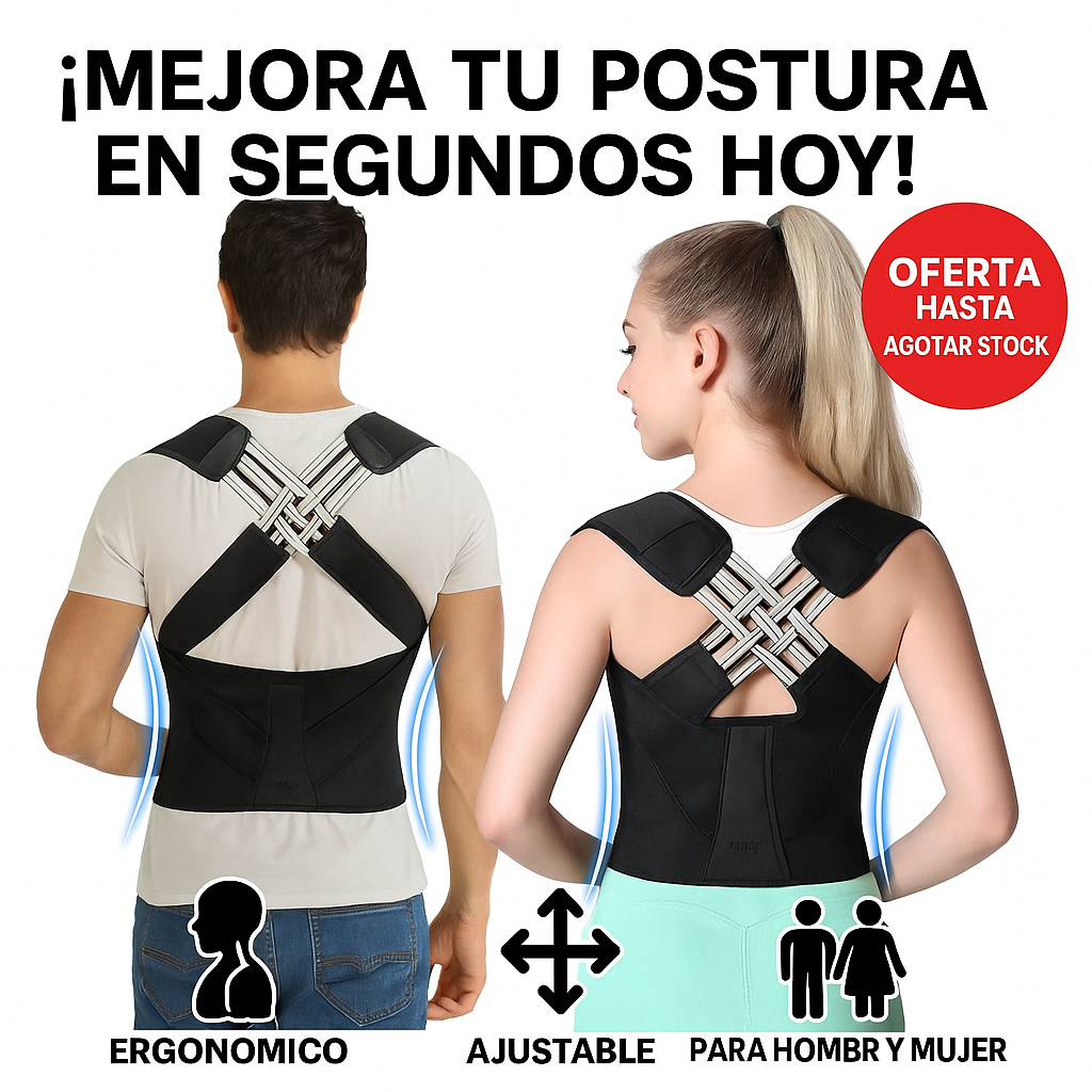 Corrector de Postura Premium - Envío Gratis