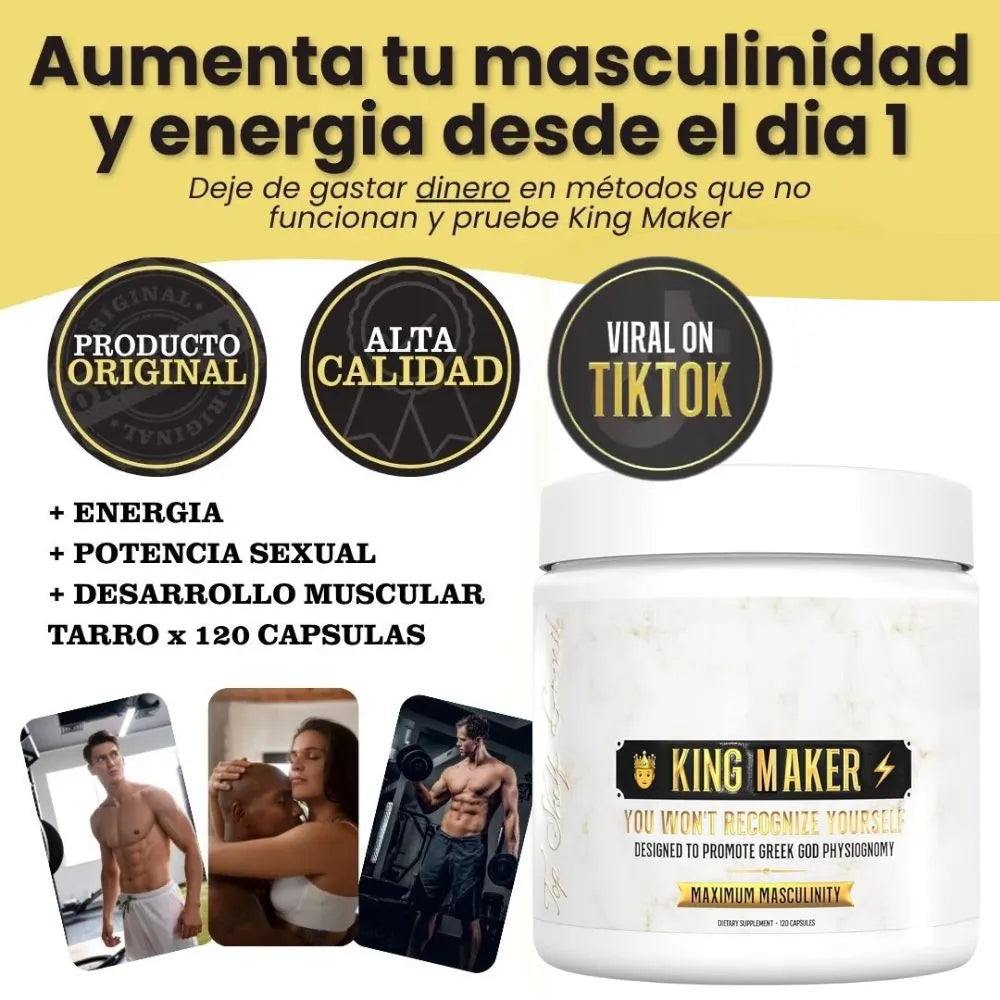 King Maker: Recupera tu masculinidad 💪 - Envío Gratis