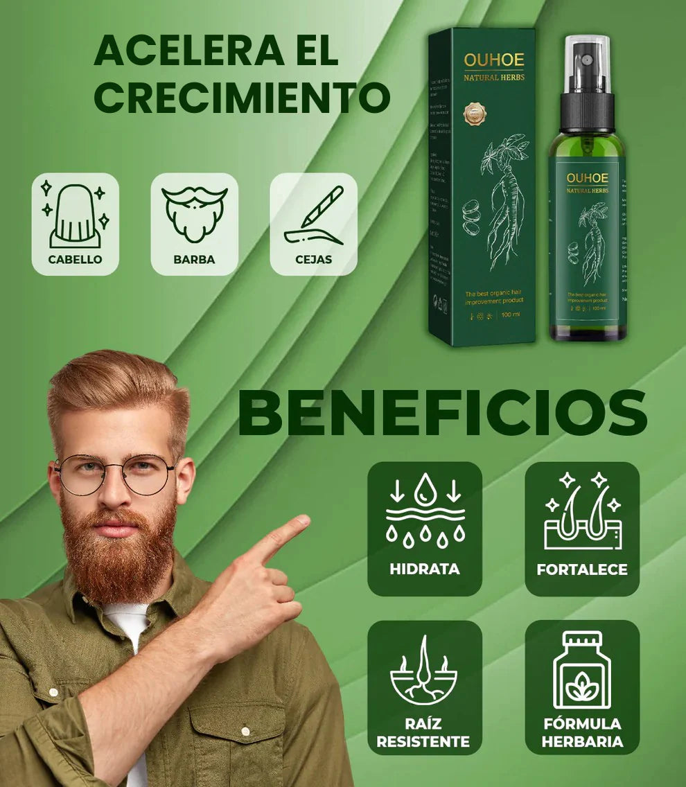 OUHOE™ | Crece, repara y fortalece tu cabello en semanas