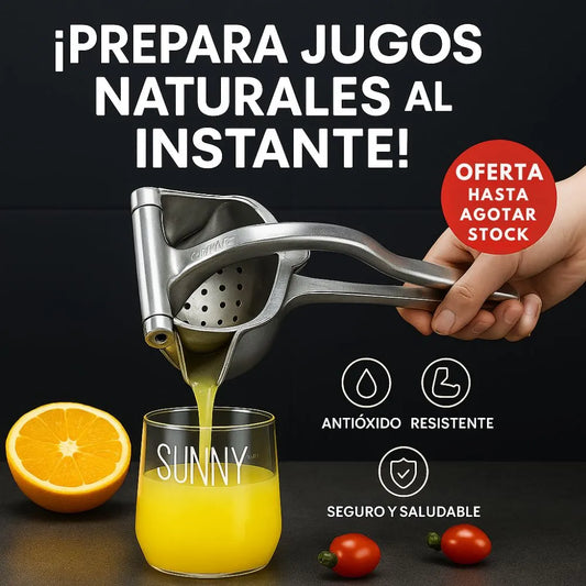 Exprimidor Metálico de Jugo de Fruta - ENVÍO GRATIS
