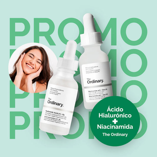 Combo The Ordinary: Ácido Hialurónico + Niacinamida - Envío Gratis