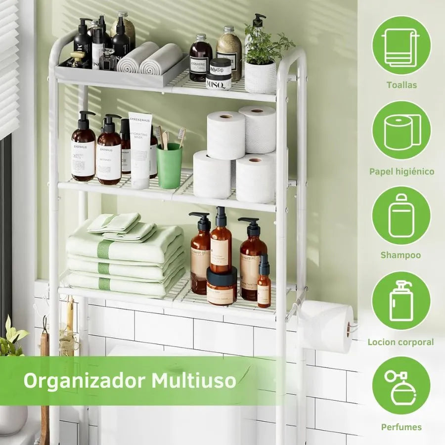 ESTANTE ORGANIZADOR DE BAÑO 🤩😱 - ENVÍO GRATIS