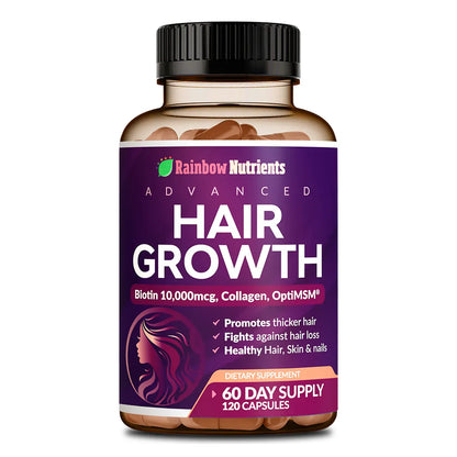 ¡HAIR GROWTH SÚPER OFERTA 2x1 - Logra un Cabello de Ensueño Desde los Primeros 7 Días!