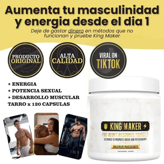 King Maker: Recupera tu masculinidad 💪 -  Envío Gratis