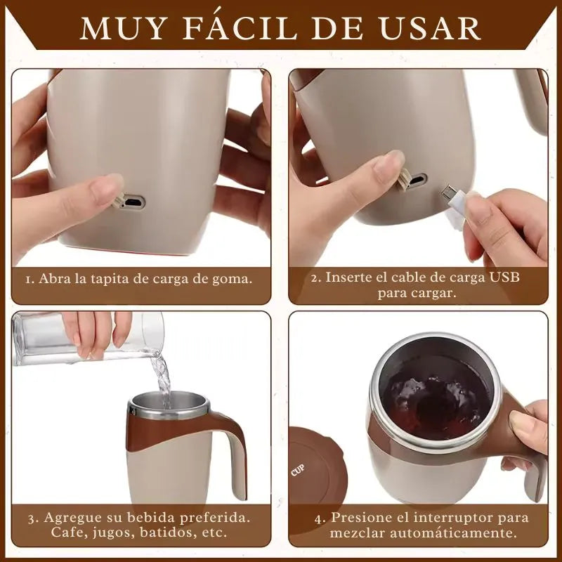 Taza MagicMix Automezclable